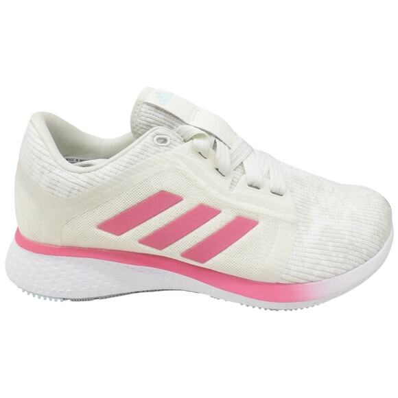 Adidas Women's Edge Lux 4 Running Shoe Sneakers White Pink Rose Size 8.5 - Picture 3 of 8